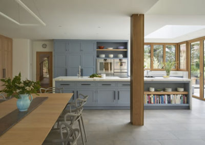 A contemporary makeover and interior renovation transforms a 1980’s home in Henley